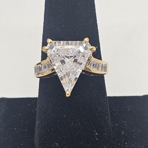 Sterling Silver Cz Ring